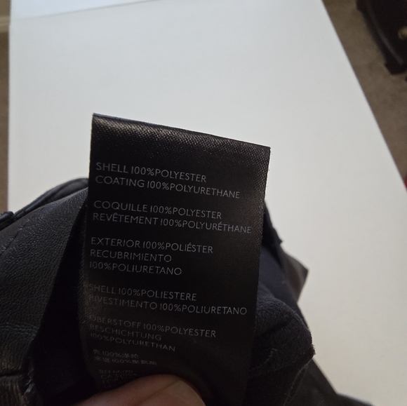 Free People We The Free Faux Leather Flares Cropped Women's 26 - Picture 11 of 11